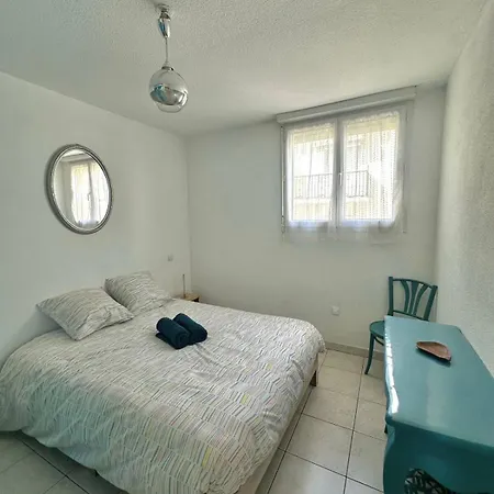 Apartment Vue Sur Mer, 6 Voyageurs, Clim Canet-en-Roussillon